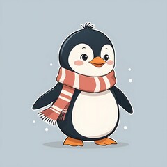 Fototapeta premium penguin logo image