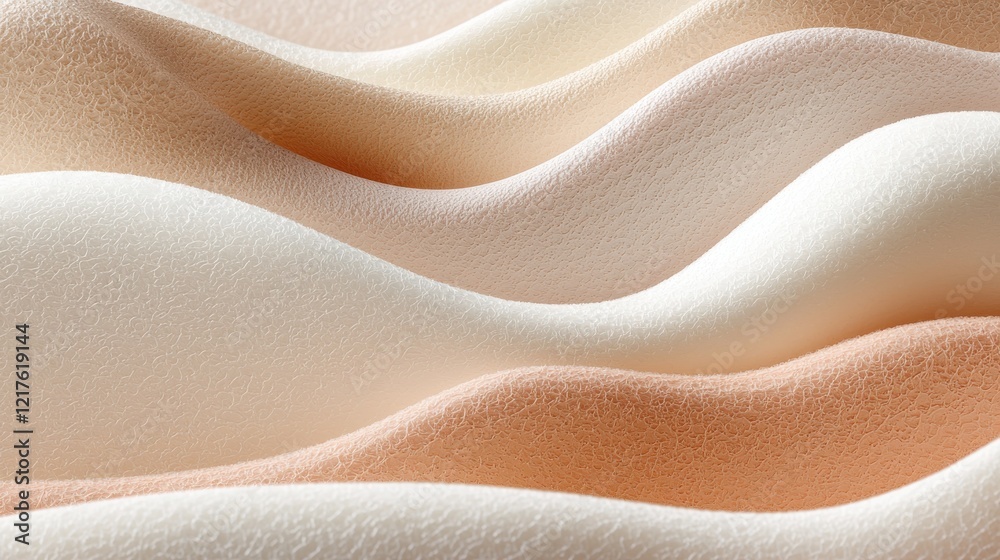 Poster delicate textures and layers abstract background studio setting minimalistic design soft tones