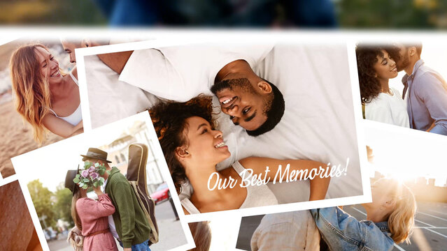 Multiframe Wedding Romantic Slideshow Template contains 16 editable text layers & 31 image placeholders. Available in 4K.	