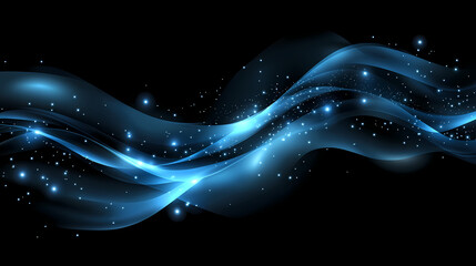 dynamic black blue abstract moving