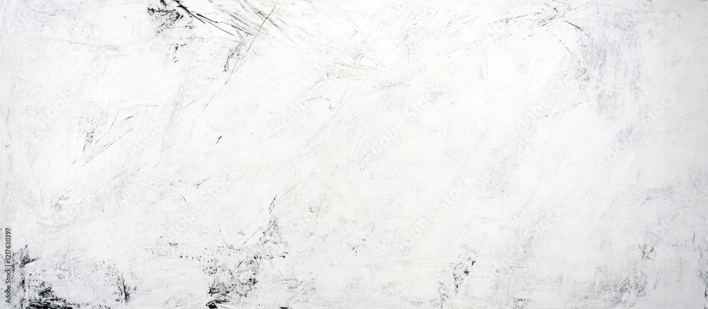 Fototapete Abstract white textured background with subtle gray markings and copy space for text placement.