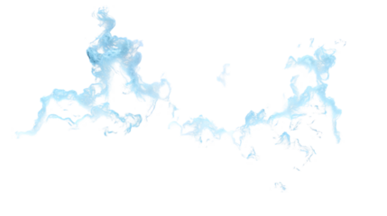 water splash isolated on white background