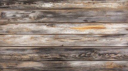 Obraz premium Rustic weathered wooden backdrop with vintage appeal for traditional and contemporary design applications