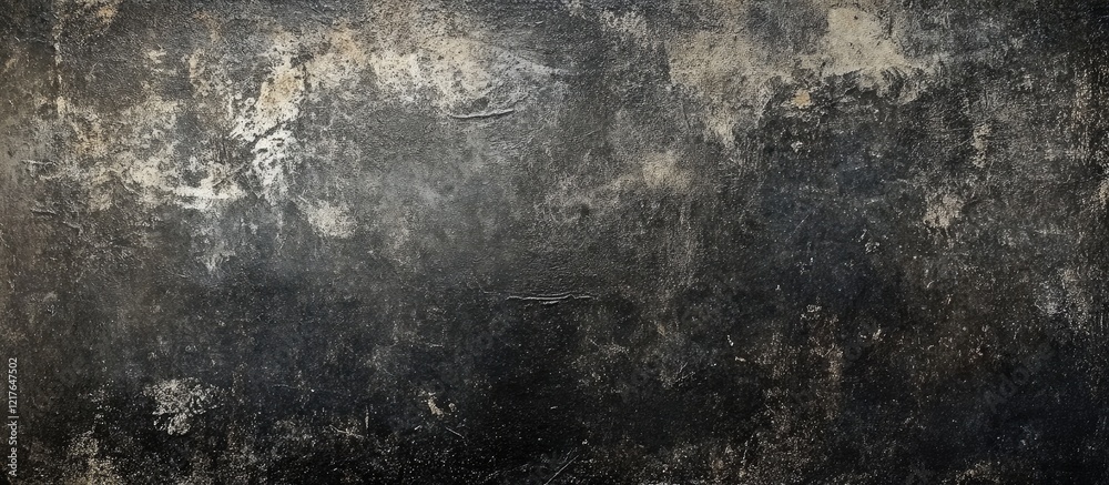 Aufkleber Black grunge studio wall background with ample empty space for text and design elements suitable for various creative projects