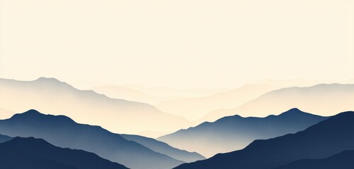 Creamy indigo gradient, softly blurred with a grainy texture