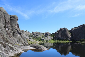 lake in the mountains