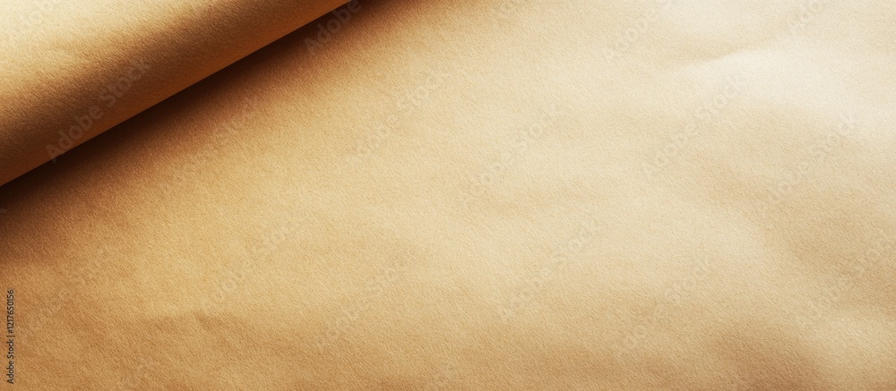 Aufkleber Craft Paper Texture with Empty Space for Custom Text and Design Featuring a Warm Brown Background Ideal for Creative Projects