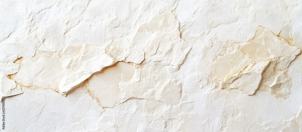 Aufkleber Elegant textured white marble background with ample negative space for creative text or design elements