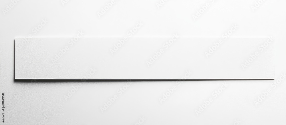 Poster Blank A4 Paper Isolated on White Background with Ample Copyspace for Text Displaying Minimalist Design for Printing and Graphic Use