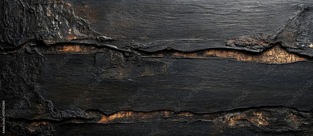 Aufkleber Black Wooden Texture Background Ideal for Graphic Design Projects Featuring Empty Copyspace for Text and Creative Applications