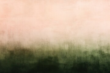 Olive green fades to pink, smooth velvet feel