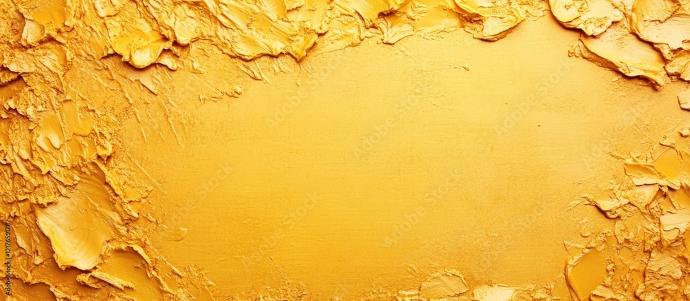 Poster Textured Yellow Background for Advertising with Ample Copy Space for Custom Messaging and Promotional Content