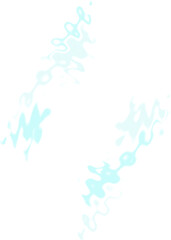 An abstract transparent psychedelic wavy spiral shape design element overlay.