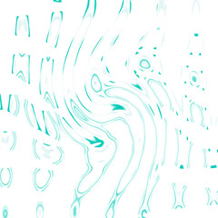 An abstract transparent psychedelic wavy spiral design element overlay.