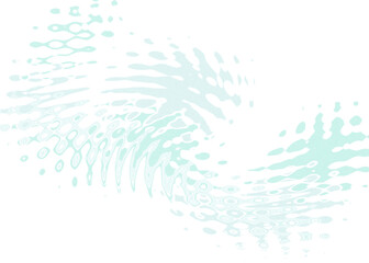 Obraz premium An abstract transparent psychedelic wavy spiral design element overlay.