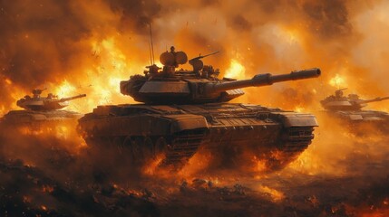 war in the world. created by ai