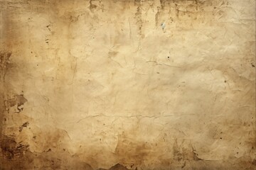 Antique Weathered Paper: Aged and Distressed Old Parchment Background with Detailed Texture