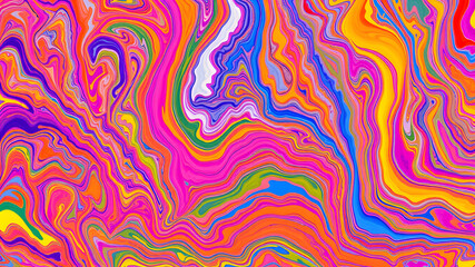 Multicolored oil painting background. Generative AI
