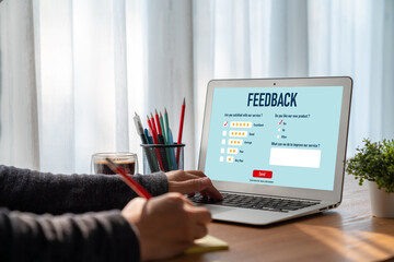 Customer feedback and review analysis by modish computer software for corporate business