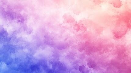 Abstract Watercolor Background Pastel Pink Purple and Blue Hues