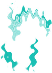 An abstract transparent psychedelic wavy spiral shape design element overlay.