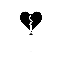 love design icon, icon with basic love design.