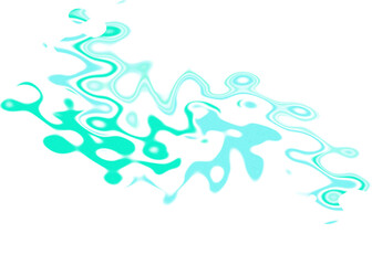 An abstract transparent psychedelic wavy spiral shape design element overlay.