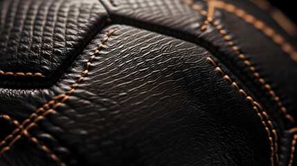 Quality Close-Up Photography of a Soccer Ball Showcasing Craftsmanship in Stitching