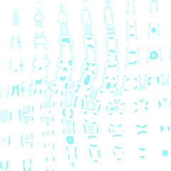 An abstract transparent psychedelic wavy spiral shape design element overlay.