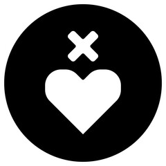 love design icon, icon with basic love design.