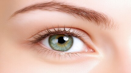 Obraz premium A captivating closeup, exploring the intricate details and colors of the human eye