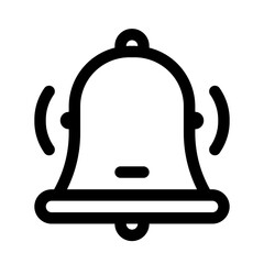 Alarm Line Icon. Single icon, line vector icon