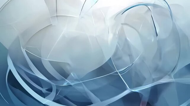 abstract geometric circle patterns in blue tones, designer background, live wallpaper for phone