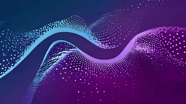 abstract digital background with metallic liquid blue and purple color, designer background, live wallpaper for phone