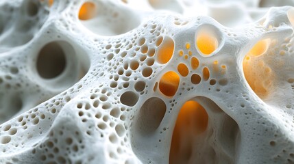 Detailed 3D Representation of Osteoporosis with Emphasis on Microscopic Changes Across Four Stages
