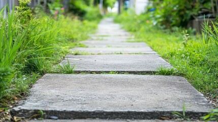 Obraz premium Rustic Pathway with Natural Textures and Lighting