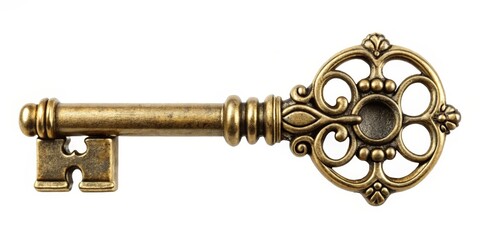 Obraz premium Antique Skeleton Key