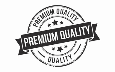 Fototapeta premium Premium Quality Stamp with Stars and Bold Text