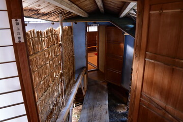 市島邸の紅葉（新潟県）