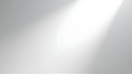 Naklejka premium Abstract white background with white light and grey shadow 