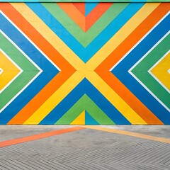 colorful wooden background