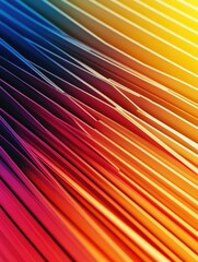 Vibrant Color Palette with Abstract Pattern