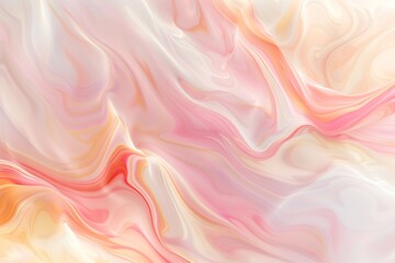 Obraz premium Blurred pink silk fabric. Vibrant color that reflects light in shimmering ripples of delightful sophistication with this hot pink silk. Neural network ai generated