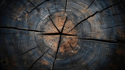 Fototapeta premium Rustic Wooden Background, Featuring Dark Wood with Rich Grain and Textured Finish for a Strong, Natural Appeal