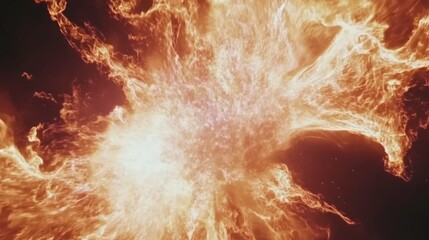 Dynamic Supernova Imagery with Bright Light Effects