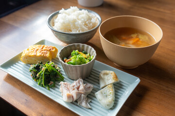 美味しい和朝食