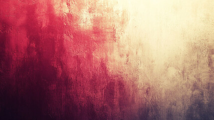 Soft red and beige gradient in vintage style with faded texture depth, modern blurred tone, minimalistic bright design, and empty blank space offering a serene, calm atmosphere, perfect for captions

