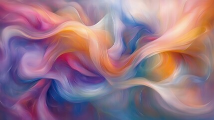 Fototapeta premium Vibrant Shimmering Patterns with Movement and Light