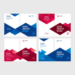 Abstract cover design for the annual report, catalog, booklet, template for presentations and conferences