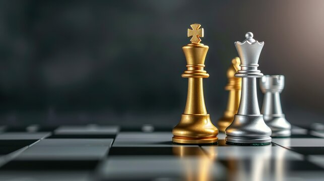 A team of savvy entrepreneurs strategizes over a chessboard, embodying tactics for success in the business world.